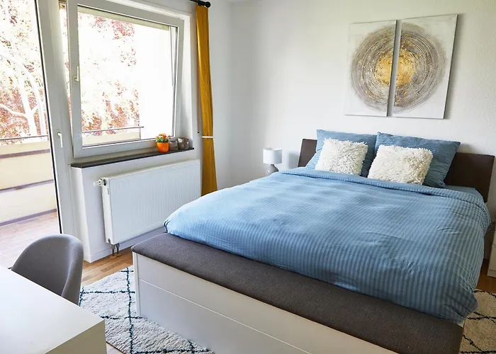 Large 2br Up To 5 Ppl, Work&long Stay, Basf With Wifi Apartamento *